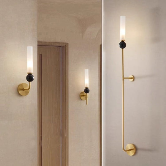 Copper Living Room And Bedside LED Wall Lamp