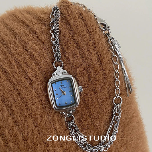 2025 New Vintage Watch Compact and Exquisite Bracelet style Women's Watch Beimu Fashion Simple Waterproof