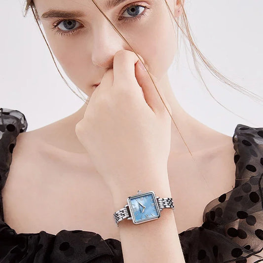 Mark Fairwhale 3510 Fashion Women's Watches Waterproof Stainless Steel Simple Party Style Quartz Watch for Women Reloj Mujer