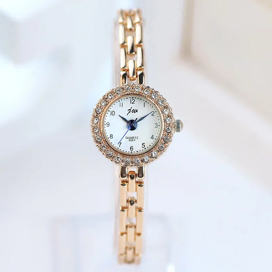 Watch For Women Diamond Bracelet Watch Female Girl Student Digital High end Fashion Quartz Wristwatch Ladies Watches Gift