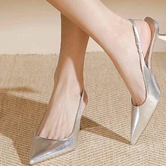 2024 Spring and Autumn New Style Fashionable Comfortable Elegant and Versatile  Style High Heels and Stiletto Heels