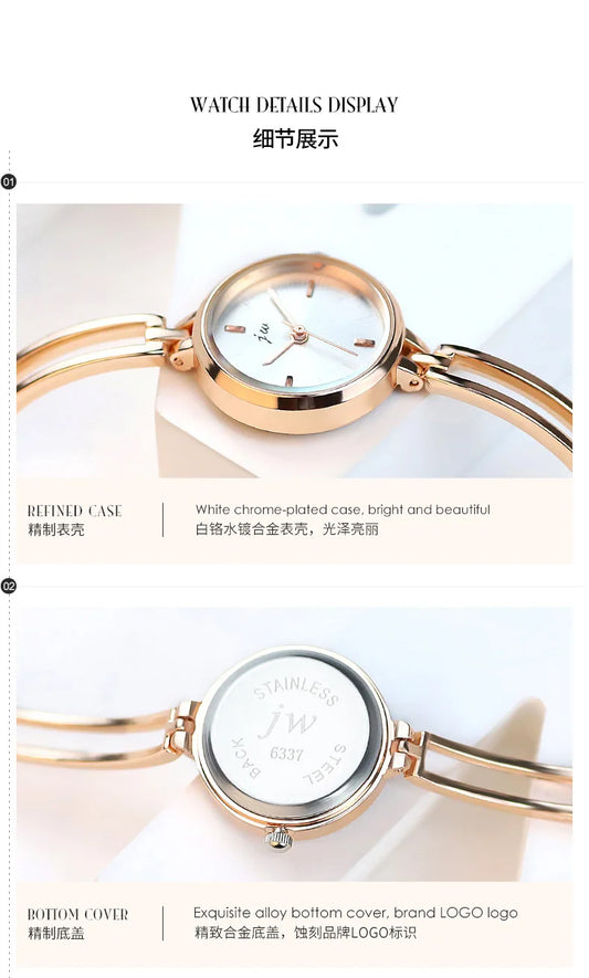 UTHAI W99 Watch For Women Simple Round College Student Watch Light Luxury High end Ladies Fashion Quartz Bracelet Watches Gift